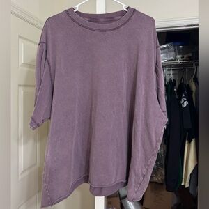 Washed Purple Oversized Men’s Tshirt